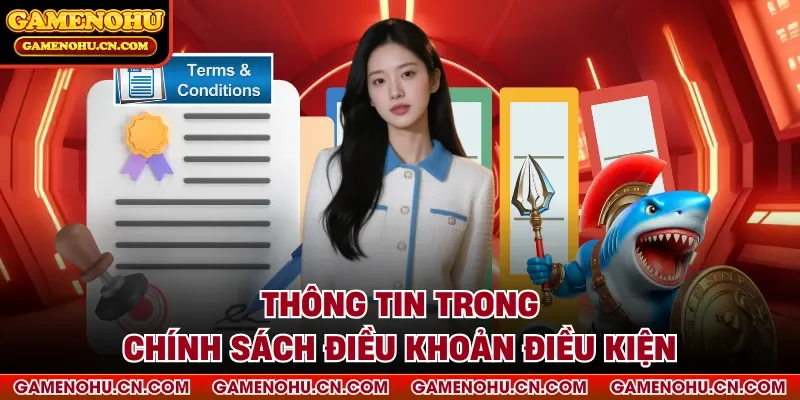 Thông tin trong chính sách điều khoản điều kiện