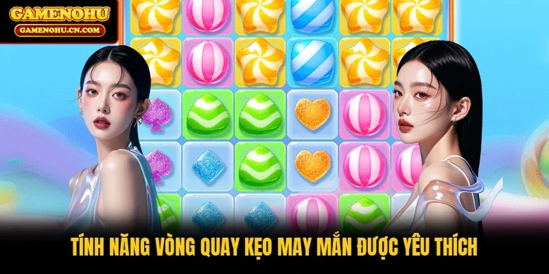 Tính năng vòng quay kẹo may mắn được yêu thích
